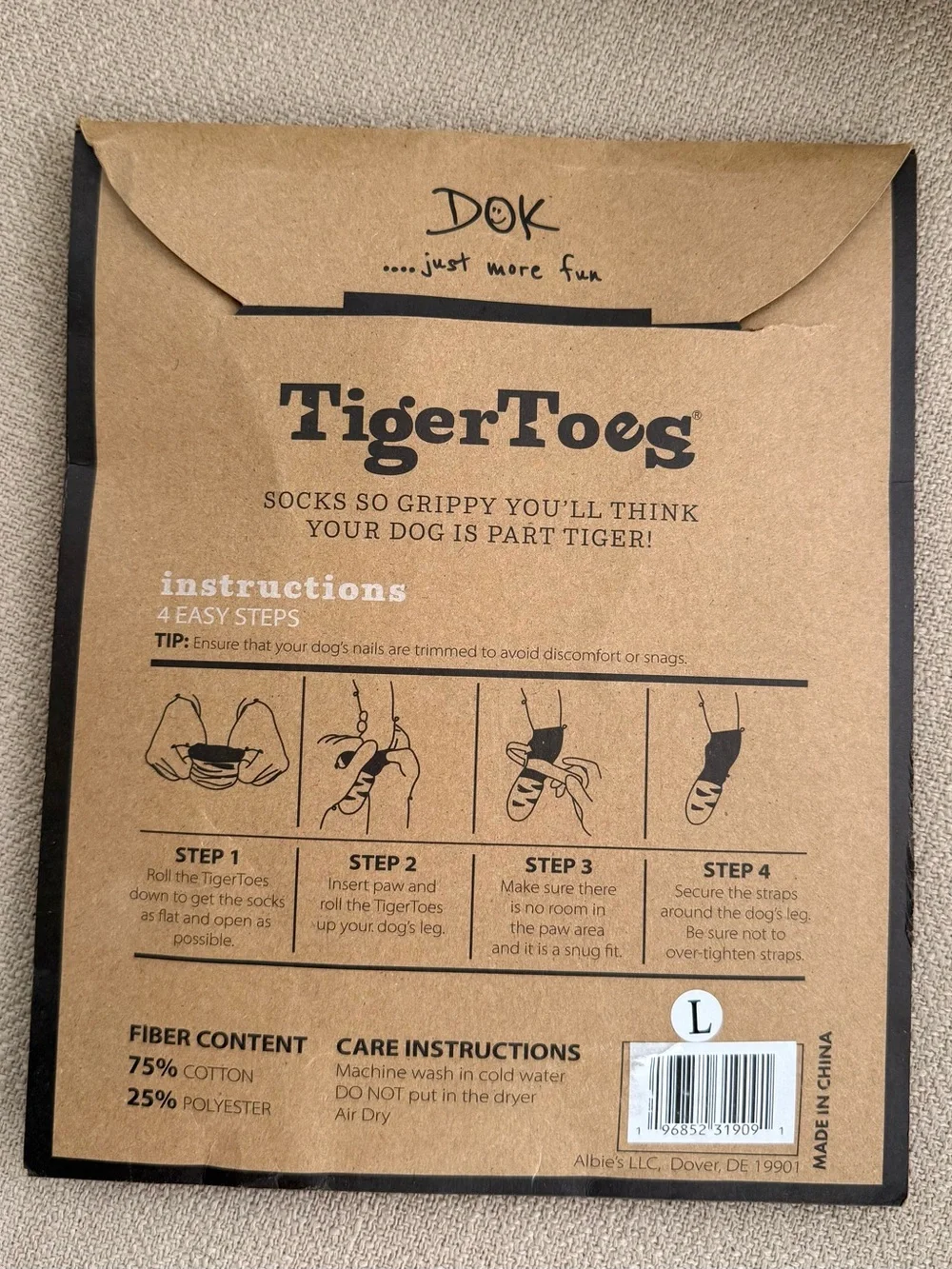 DOK tigertoes premium